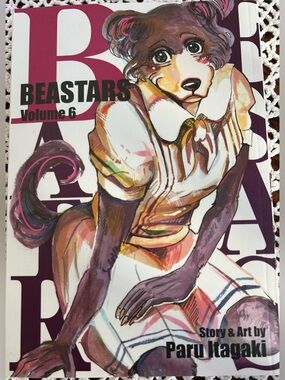 BEASTARS Vol 6 by Paru Itagaki English Paperback Book Manga Anime
